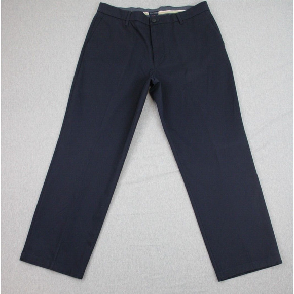 Dockers Pants Men's Navy 36 x 30 Blue Flex Comfort Chino Stretch Classic Fit - Picture 1 of 8